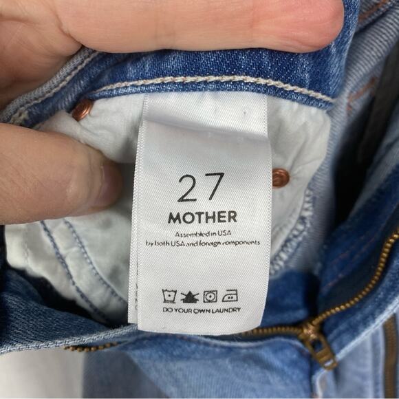 Mother Superior High Waisted Rascal Zip Step Fray in Misbeliever Sz.27 - Picture 11 of 16